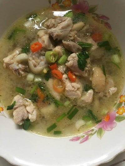 วิธีทำ ไก่ต้มแซ่บ