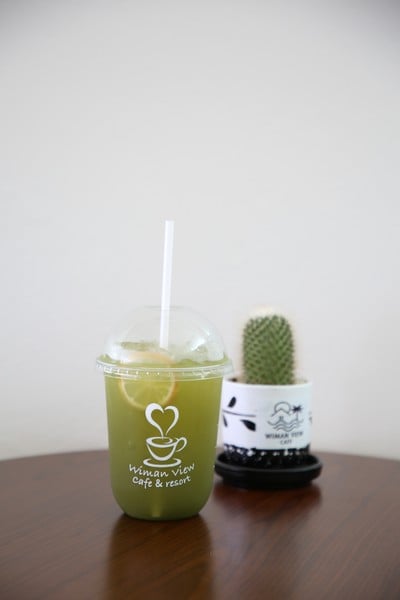 ชาเขียวมะนาว