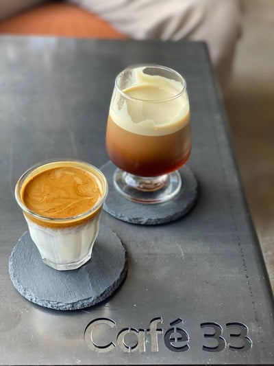 เมนูของร้าน Cafe'33
