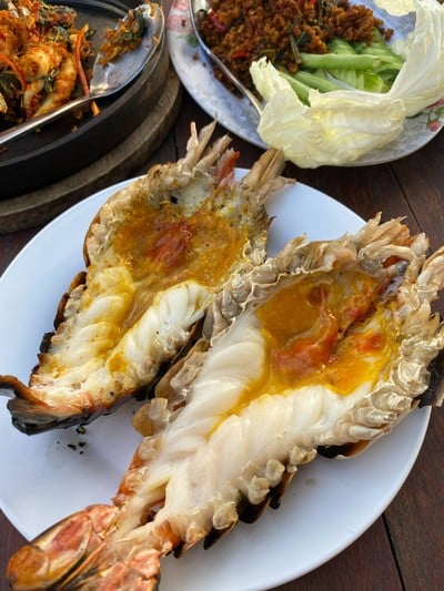 ครัวบุษบัน กุ้งเผา วอเตอร์วิว ปทุมธานี