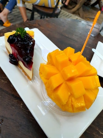 บลูเบอร์รี่ชีสเค้ก