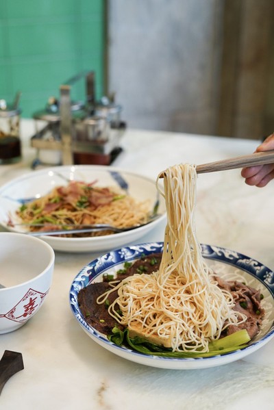 เส้นก๋วยเตี๋ยว เส้นเหลือง (เมี่ยน) (DV)