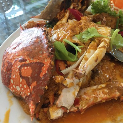 ปูผัดผงกะหรี่