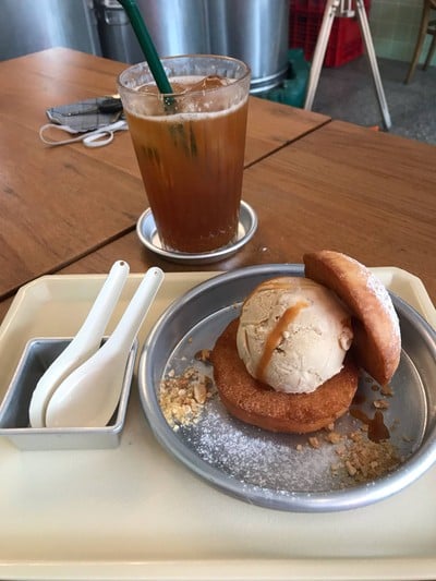 เมนูของร้าน ถ้วยถังไอติม ธรรมศาสตร์รังสิต