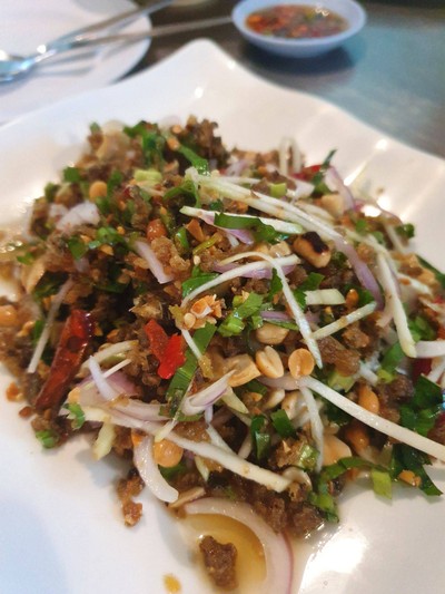 เมนูของร้าน เรือโป๊ะ Seafood By แสนสมบูรณ์