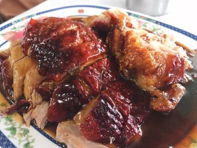 เป็ดย่าง หมูกรอบ