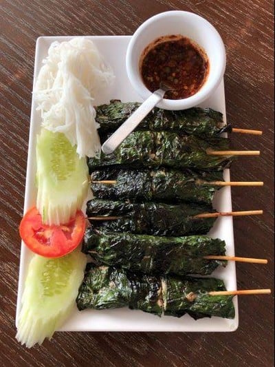 เมนูของร้าน ใบเมี่ยง Cafe’ & Restaurant ม.ศิลปากร