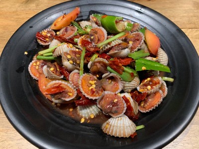 ยำหอยแครง