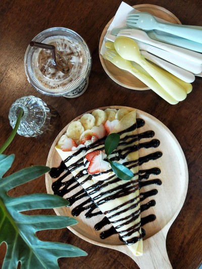 Crape Strawberry Banana