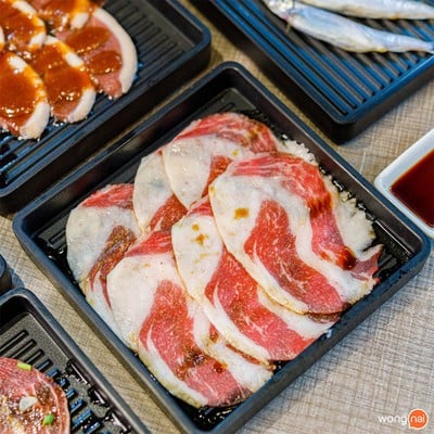 เมนูของร้าน Seiniku-ten เอกมัย