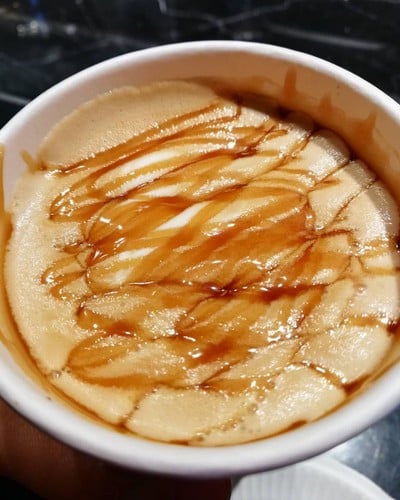 Salted caramel macchiato