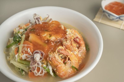 เมนูของร้าน ผัดไทยลลิน