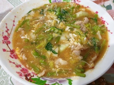 สุกี้หมู