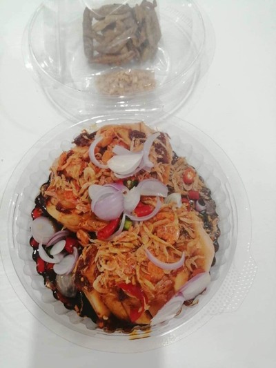 ยำกระท้อนรสแซ่บนัว