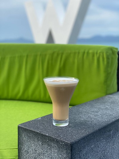 ลาเต้ร้อน