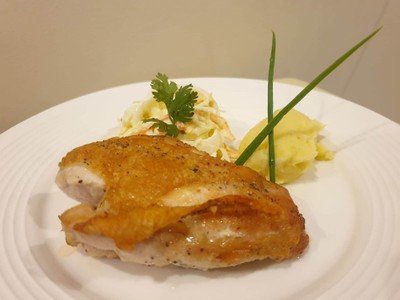 สเต็กไก่สไตล์เชฟ