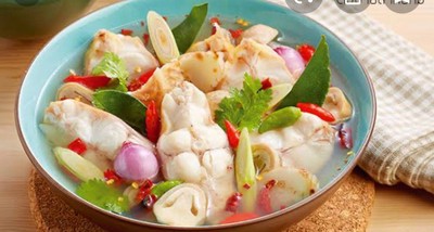 ต้มยำปลาทับทิม