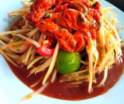 ตำหอยดอง