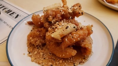 ไก่ทอดแบบหวาน