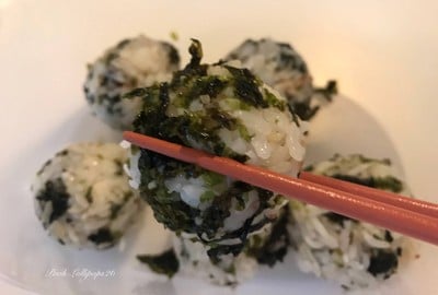 Jumeok-bap ข้าวปั้นสไตล์เกาหลี