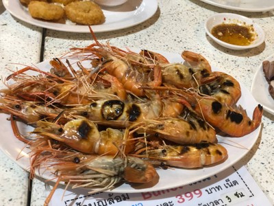 กุ้งแม่น้ำเผา