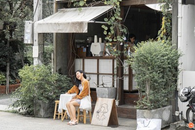 หน้าร้าน Mooh Doughnuts