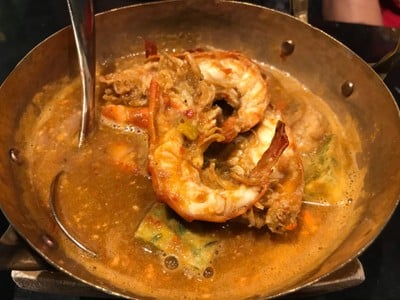 แกงส้มชะอมกุ้ง