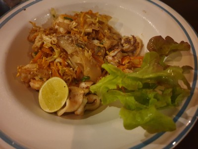 ก๋วยเตี๋ยวคั่วไก่