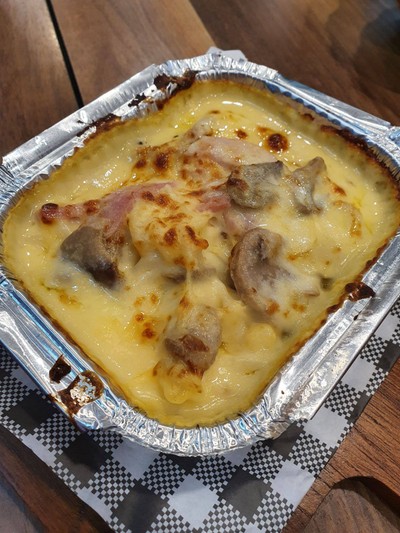 สปาเก็ตตี้แฮมเห็ด