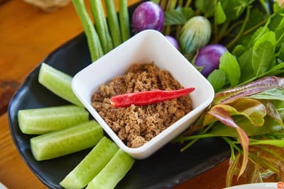 ปลาร้าคั่วไข่