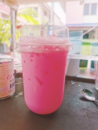 นมชมพู(นมเย็น)