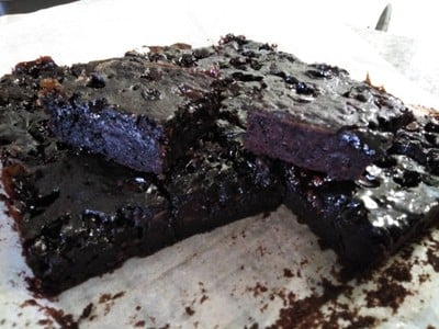 ขนมเค้กวีแกน : เค้กช็อคโกแลตมันหวาน ❌น้ำตาล ❌เนย ❌ไข่ ❌นม