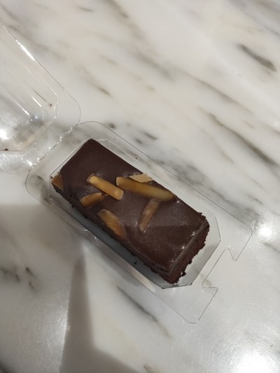 Almond Choc Slice