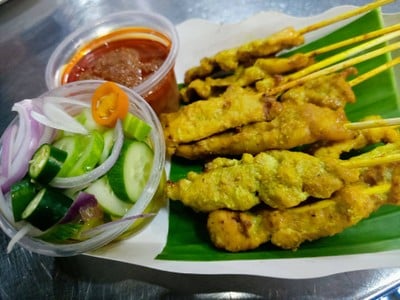 หมูสะเต๊ะ14ไม้