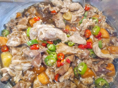 หมูตุ๋นเกาหลี หรือ คัลบีจิม