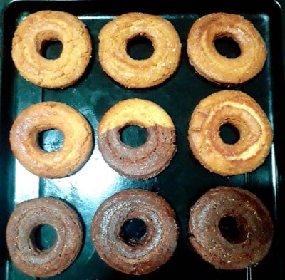 วิธีทำ โฮมเมดโดนัทคุ๊กกี้ (แบบทอด)สูตรนี้ง่าย กรอย อร่อย doughnuts cookies