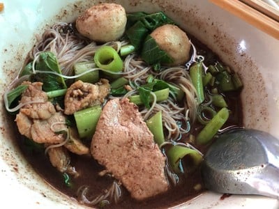 เมนูของร้าน ก๋วยเตี๋ยวเรือเขาพระวิหารสาย1 เพชรเกษม
