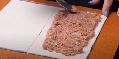 วิธีทำ พัฟสติ๊กไส้ออมนิมีท (OmniMeat Puff Pastry Twists)