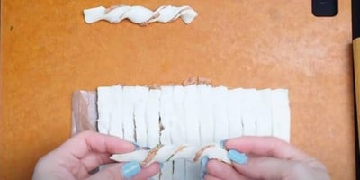 วิธีทำ พัฟสติ๊กไส้ออมนิมีท (OmniMeat Puff Pastry Twists)