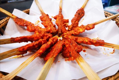 ไก่กอและ  ไก่ย่างเครื่องแกงจากปักษ์ใต้