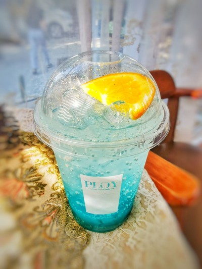 Passion Fruit Italian Soda