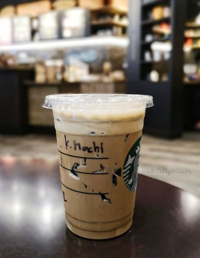 Vanilla black tea with earl grey jelly