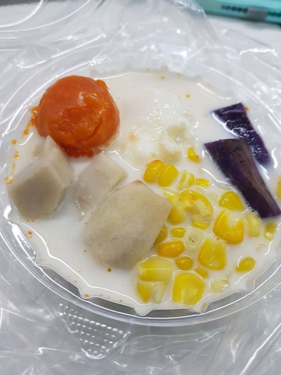 บัวลอยไข่คู่ทรงเครื่อง