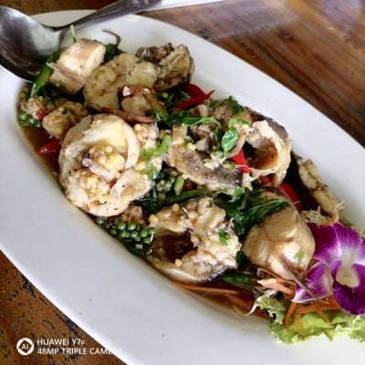 ปลาดุกทะเลผัดฉ่า