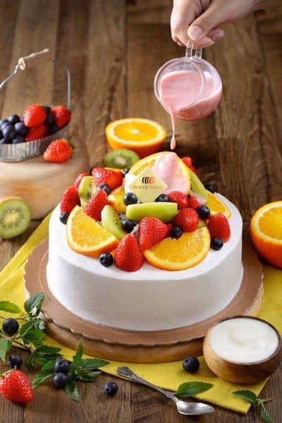 เมนูของร้าน ManyMany Cake