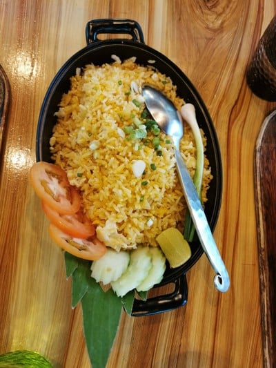 ข้าวผัดทุเรียน
