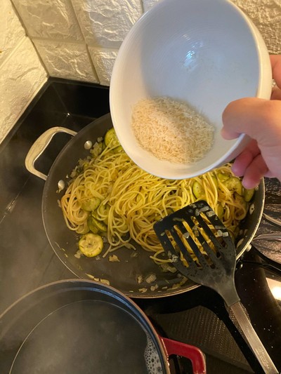 วิธีทำ สปาเก็ตตี้ Zucchini