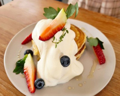 Pancake Mixed berry & Cream