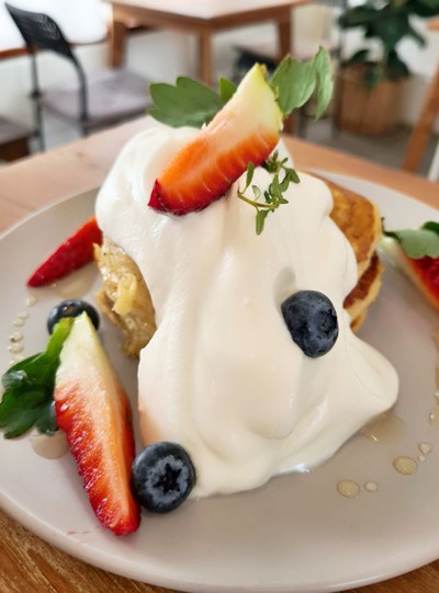 Pancake Mixed berry & Cream