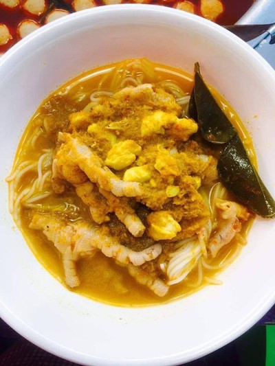 น้ำยาปูตีนไก่